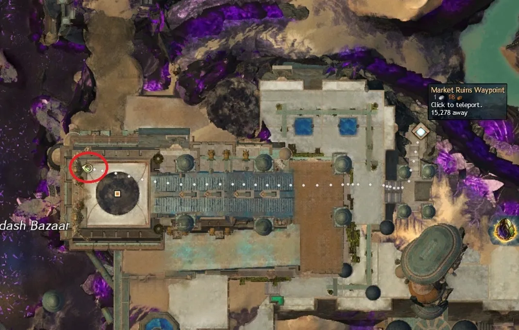 Concentration of magic location