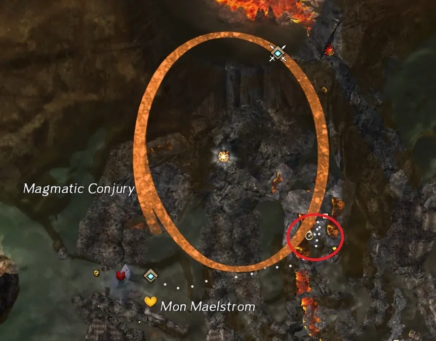 Lava location