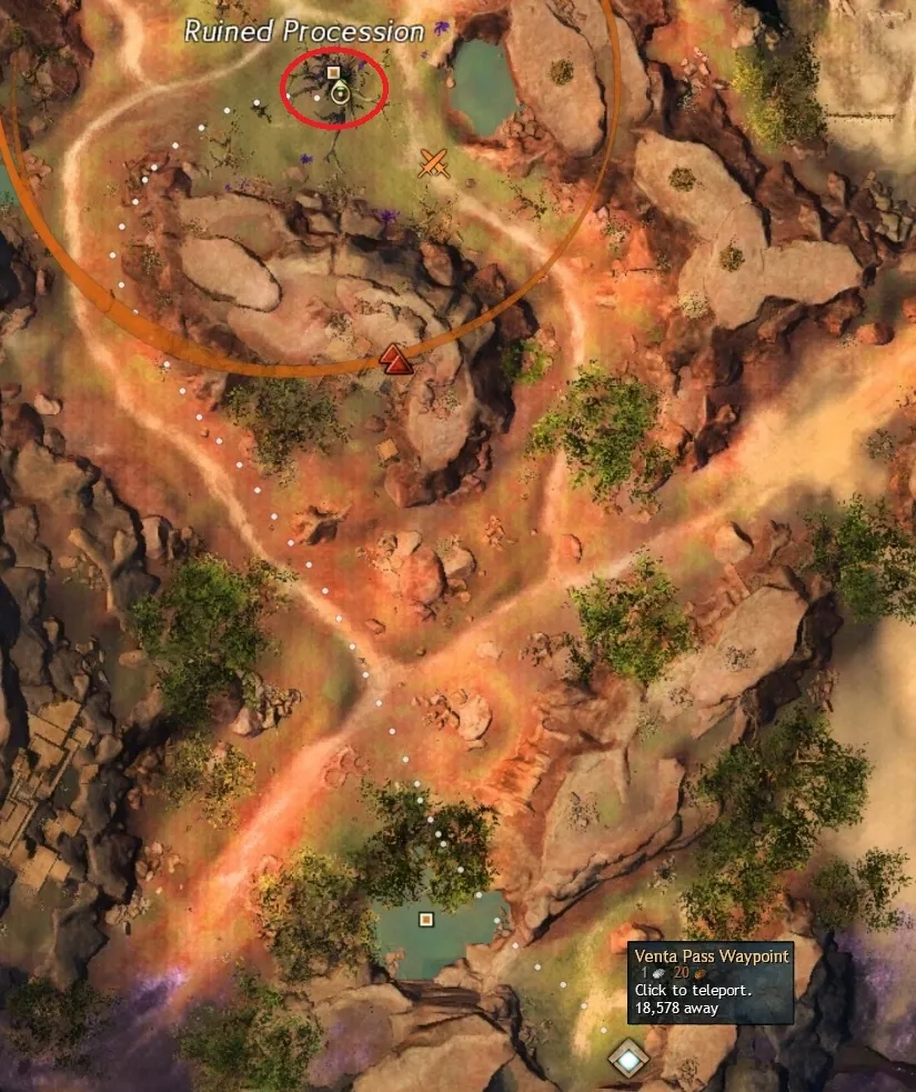 Concentration of magic location